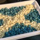 Eusebi Deli in Glasgows West End has come up with a novel way of celebrating St Andrew;s Day - creating Scotlands first BLUE pasta. See SWNS story SWSCpasta. An Italian deli has come up with a unique way of celebrating St Andrews Day - after creating Scotlands first BLUE pasta. Eusebi Deli in Glasgows West End is marking tomorrows (November 30) feast day of Scotlands patron saint with rigatoni dyed with exotic blue liqueur Curacao. Believed to be the first of its kind in Scotland, Eusebis blue pasta - a celebration of 'Scottish and Italian heritage' - will be available at the deli counter for St Andrews Day. Since opening Eusebis in Glasgows West End four years ago, owner Giovanna Eusebi and her team have adapted their pasta recipes, using squid ink, beetroot, peppers and a range of other vegetables to organically colour the dough.