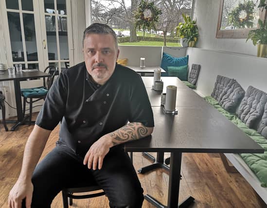 Chef owner Phil White LeftField