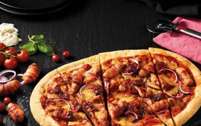 festive pizza