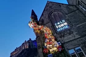 Cold Town Edinburgh Santa