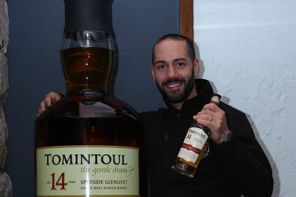 World's biggest bottle of Scotch