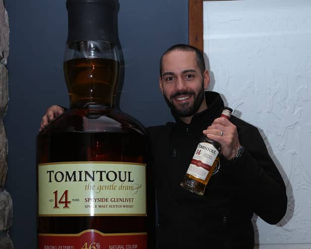 World's biggest bottle of Scotch