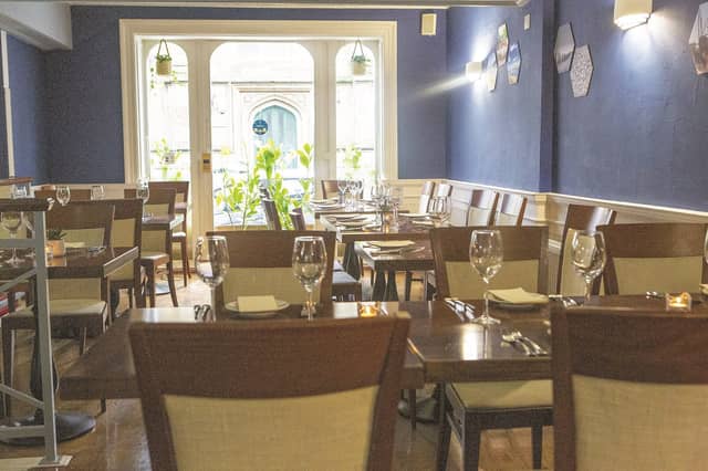 terra marique edinburgh castle terrace restaurant review