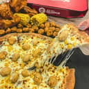 KFC Popcorn Chicken Pizza