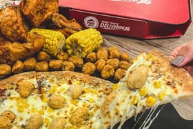KFC Popcorn Chicken Pizza