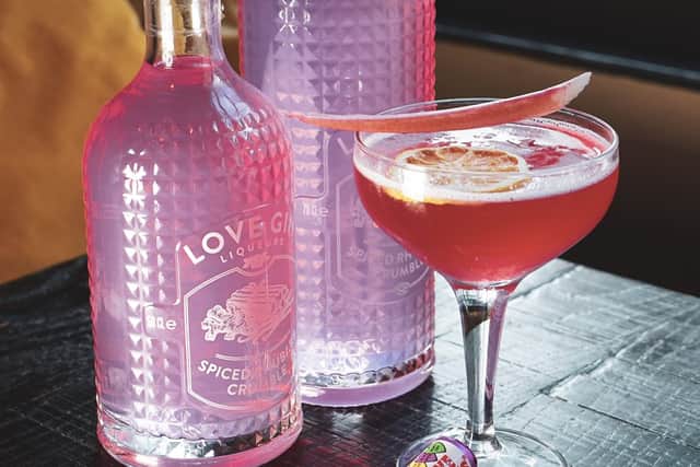Valentine's Day cocktail Edinburgh