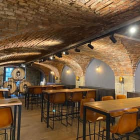 Campervan brewery bar Leith