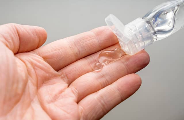 Scottish gin hand sanitiser