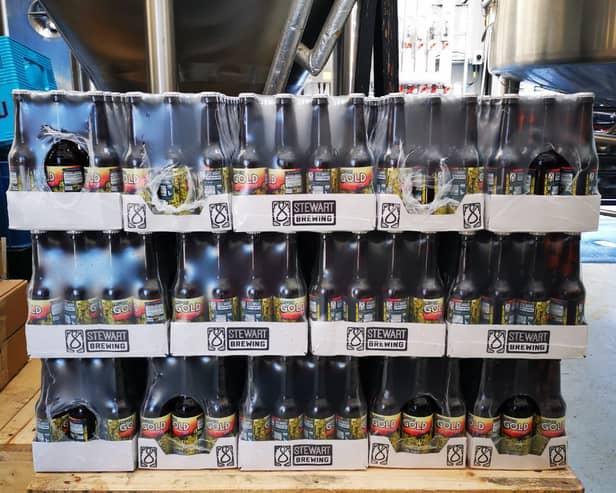 Stewart Brewing local heroes beer