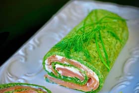 spinach roulade