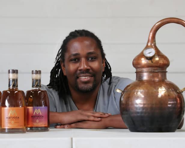 Matugga Distillers 1 SA :

Paul and Justine of Matugga Distillers 

Picture by Stewart Attwood


All images © Stewart Attwood Photography 2018.  All other rights are reserved. Use in any other context is expressly prohibited without prior permission. No Syndication Permitted.