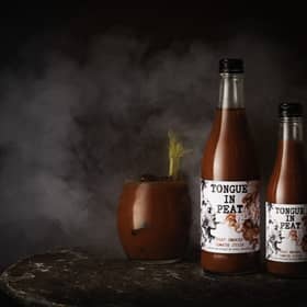 peat-smoked tomato juice