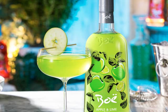 Boë apple and lime