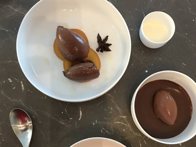 chocolate pots