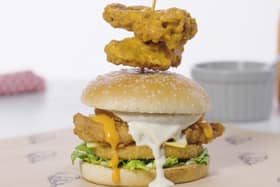 KFC buffalo burger