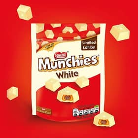 white chocolate munchies