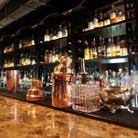 restaurants and bars.