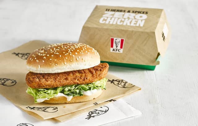 KFC vegan burger