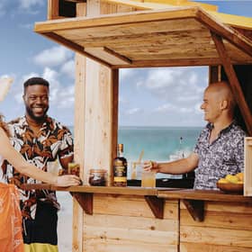 pop-up rum bar