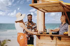 pop-up rum bar