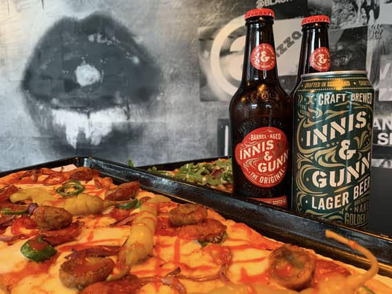 Innis and Gunn @pizza
