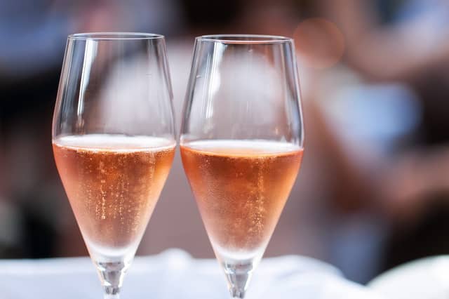 pink prosecco