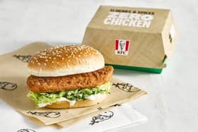 Are you excited for the vegan burger to make a return? (Photo: KFC)