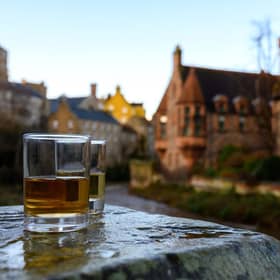 whisky Sam Heughan