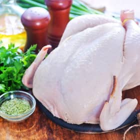 The turkey must be fully defrosted before cooking (Picture: Shutterstock)