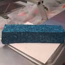 blue square sausage