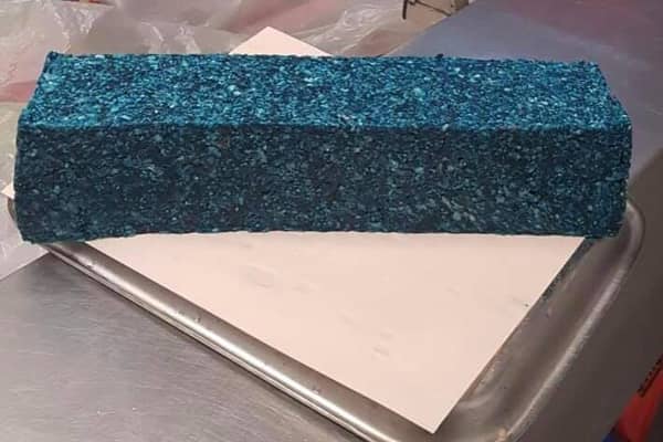 blue square sausage