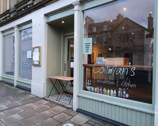 Coltman's Deli in Peebles
