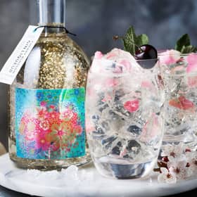 marks and spencer glitter gin liqueur