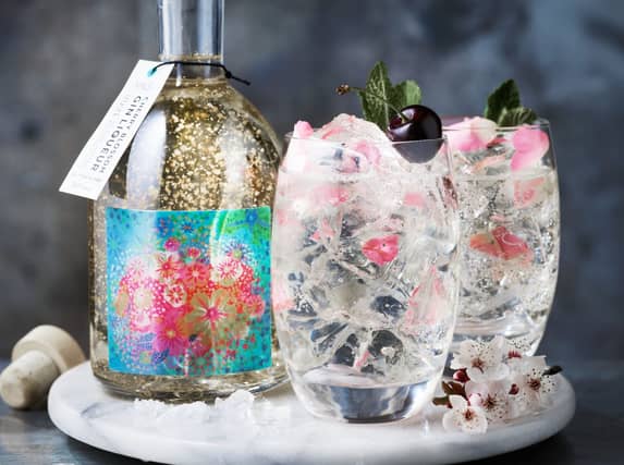 marks and spencer glitter gin liqueur