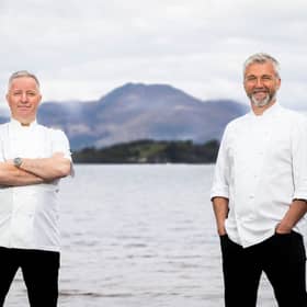 L to R Paul Tamburrini and Martin Wishart