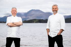 L to R Paul Tamburrini and Martin Wishart