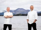 L to R Paul Tamburrini and Martin Wishart