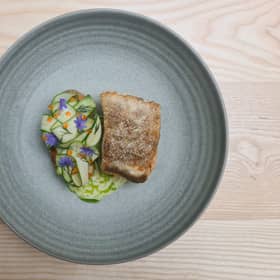 Cod, Courgeuttes, Bueurre blanc