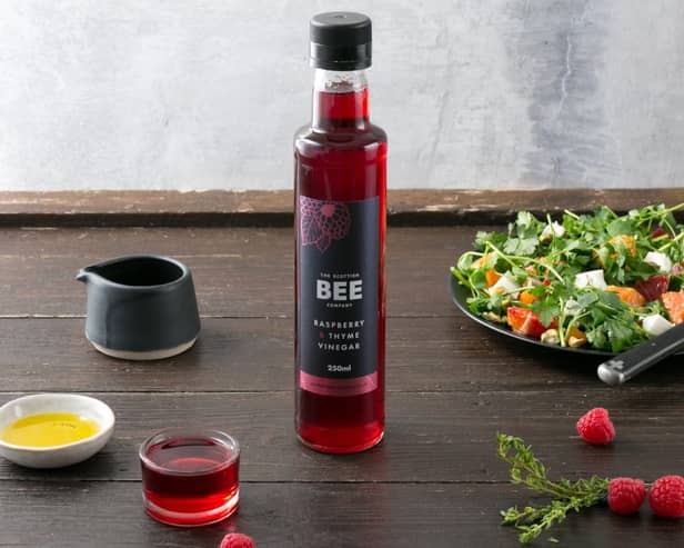 Scottihs Bee Company Raspberry & Thyme Vinegar