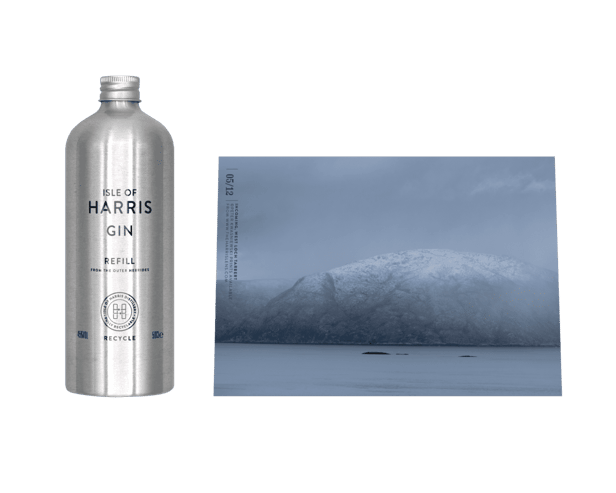 Refill Bottle and Card Cutout