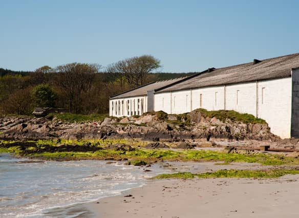 The Port Ellen distillery is one of many you can tour during a trip to one of Scotland's beautiful islands.