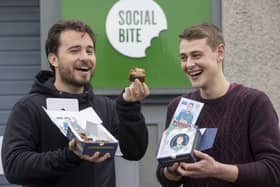 Josh Littlejohn, Co-founder of Social Bite and Peter Sawkins