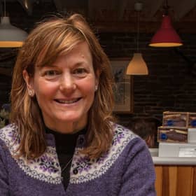 Sarah Heward at cafe Sept 2019