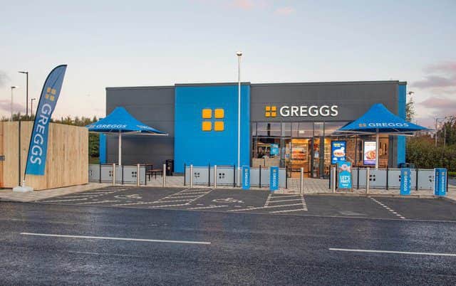 The new store on Bonnyrigg Road, Dalkeith is the first Greggs with drive-through facilities to open in Scotland. (Picture: Neil Hanna Photography)