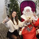 Pic Greg Macvean 28/10/2021 - Wonderhouse
Santa visits Tigerlily in George Street, Edinburgh to launch their Christmas Cocktail Club