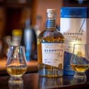 GlenWyvis Whisky on bar top