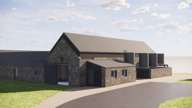 Architect's impression of The Cabrach Distillery and Heritage Centre (1)