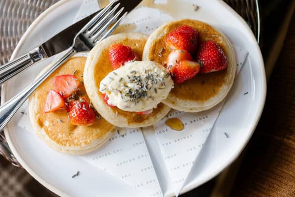 Pancakes at The Bridge Rusacks St Andrews