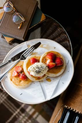 Pancakes at The Bridge Rusacks St Andrews