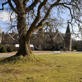 Celebrating Mother’s Day with an afternoon tea for two at Ballathie House Hotel.